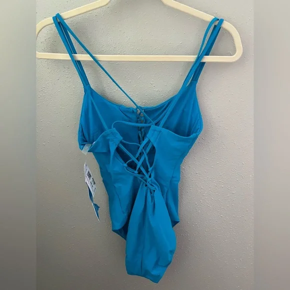 New Skinny Dippers Women's Grotto Blue Jelly Beans Suga Babe One-Piece
